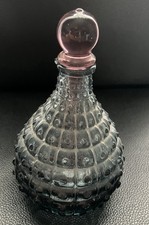 Vintage Hobnail Glass Perfume