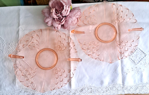 Pair art deco - art, coloured