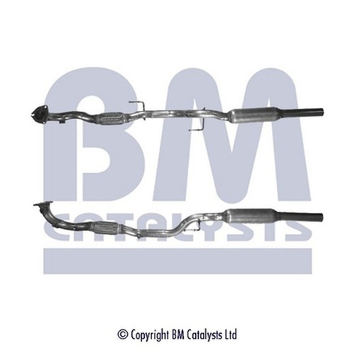 Exhaust pipe front bm50199 - pipe,