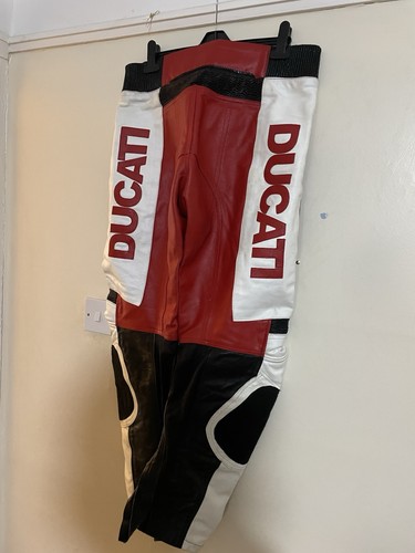 Ducati leather trousers - ducati,