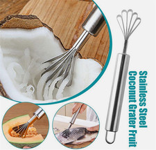 Coconut Planer Shredded Scraper Potato Grater Durable Scale =`~ Planer Fish UK
