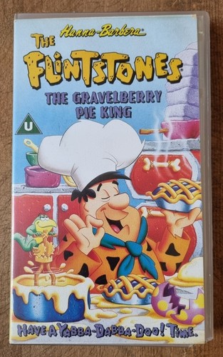 Flintstones vhs pal video tape - vhs,