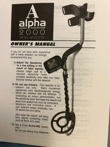 Teknetics alpha 2000 - teknetics, a