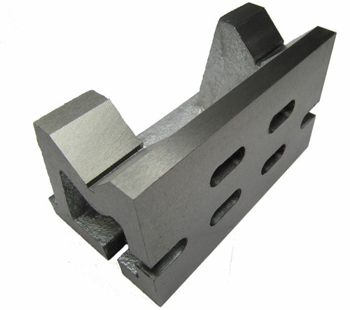 Vee angle plate slotted - plate,