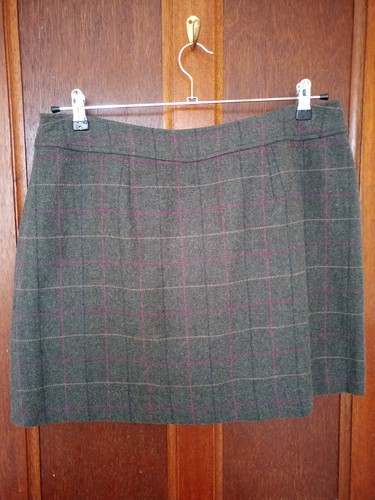 Joules wool mix short skirt - wool-mix,