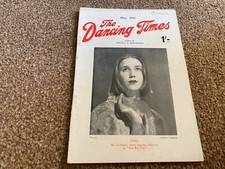 DANCING TIMES MAGAZINE 1942 MAY YOMA. CATHERINE MARKS. MARINA SEMENOVA