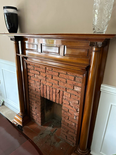 Traditional brown wooden - brown,