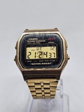 Casio A159WGE Gold Tone