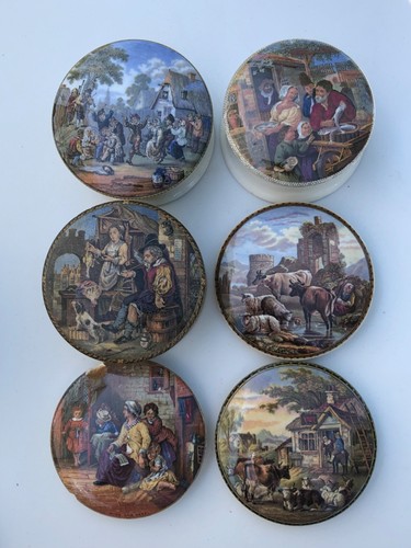 Lot victorian prattware - victorian,