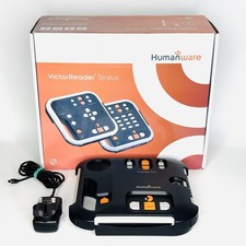 Humanware Victor Reader Stratus 4 Daisy CD USB SD Card Audio Book Player RNIB