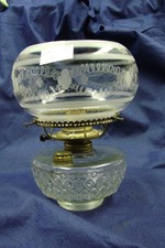 Victorian Frosted Wheel Cut