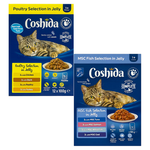 Coshida wet cat food variety - cat, &