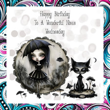 personalised goth birthday