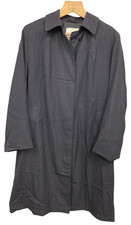 Vintage Raincoat Women's WRNS Overcoat Navy Full Length 162/100cm Wrens Navy