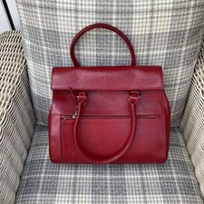 RED Leather Bag