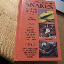 The Mini-Atlas of Snakes of the World by John Coborn (Hardcover, 1994)