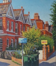 Florence Road, Brighton, oil