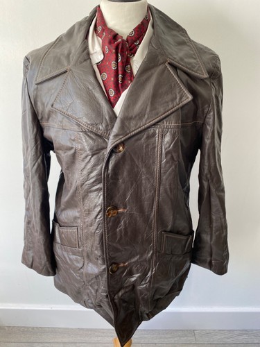 Vtg mens cresco brown - mens, 70's