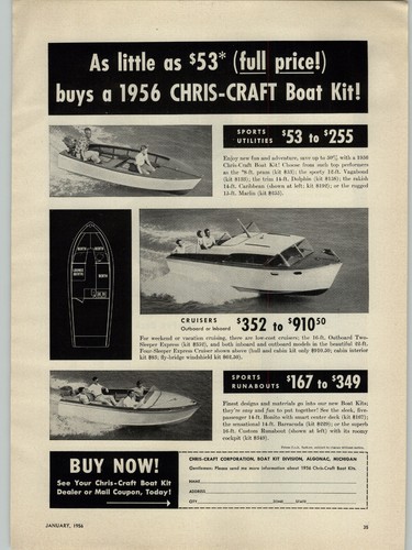 1956 paper crist craft - ad,