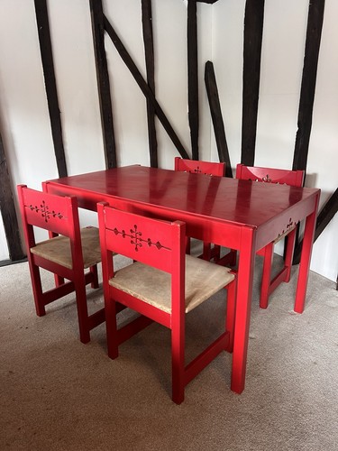 Scandinavian red lacquered - red,