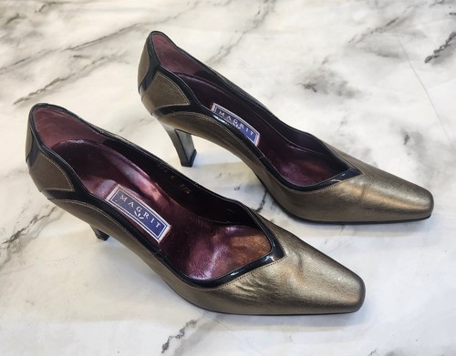 Magrit metallic bronze - metallic, leather