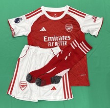 ArsenaI 2025/26 kids home kit 10-11yrs