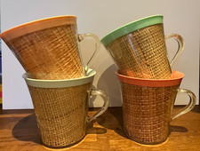 Vintage mcm raffia - raffia, ware