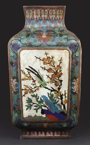 Very large cloisonne - large, and