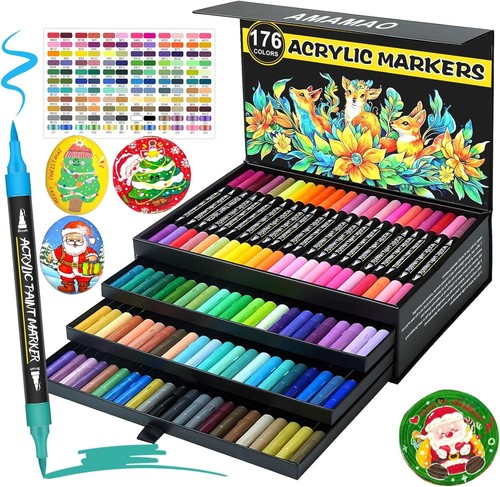 176 colors acrylic paint - or,