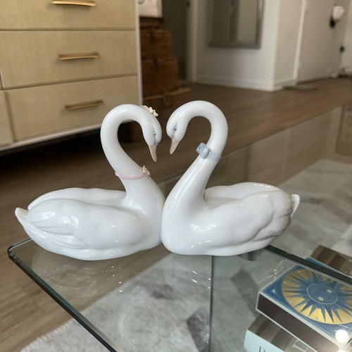 Lladro endless love swans - lladro,
