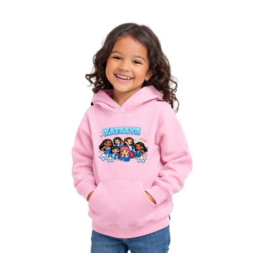 Katseye kids hoodie cute fun - kids,