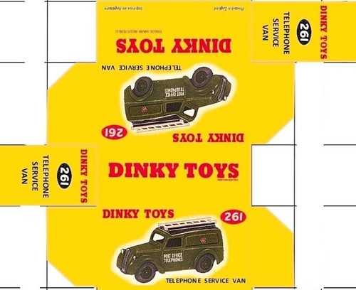 Dinky telephone service 261 - telephone,