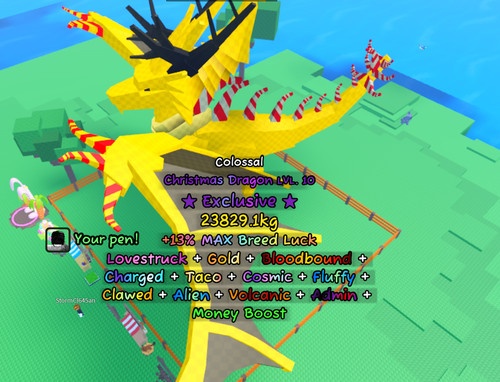 Colossal christmas dragon - colossal, |
