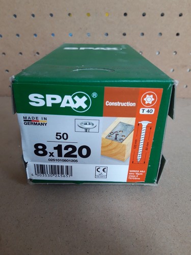 Spax 120mm washer head - x,