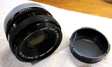 VINTAGE CANON LENS FD 50mm, 1:1.8 S.C. No.1640620, 1 End Cap, Made in Japan, VGC
