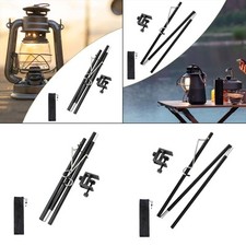 Camping Lantern Stand Lamp Pole with Carry Bag Lightweight with Table Clamp