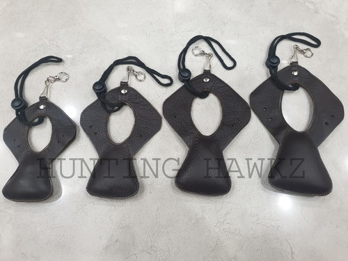Leather falconry lure with - falconry,