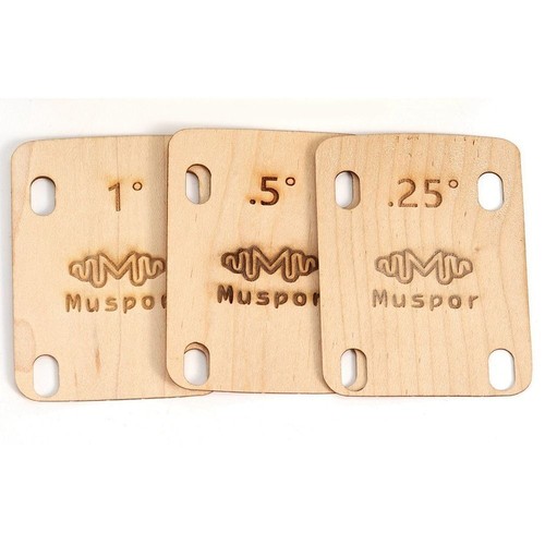 Neck angle shims maple - neck,
