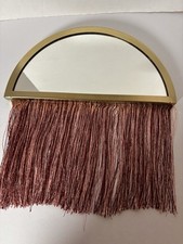 UNUSUAL Half Moon Mirror In