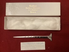 Millennium Silver Letter Opener -Boxed  