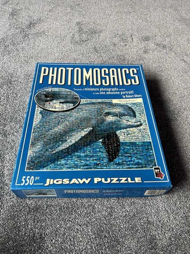 Dolphin 550 piece photomosaics - piece,