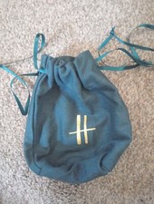 Harrods Small Navy Blue Pouch