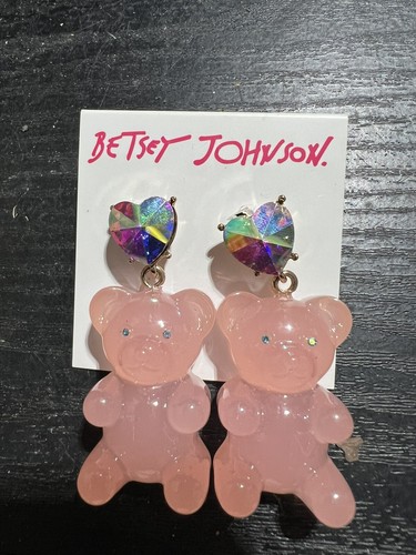 Betsey johnson pink resin - johnson,