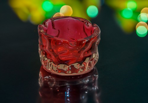 Heavy czech glass - czech,