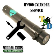 HW100 Air cylinder Service, leak repair - Weihrauch