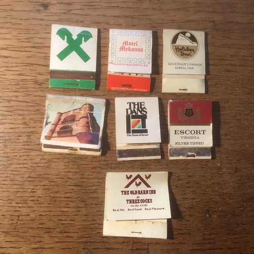 Used matchbooks - 7,
