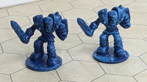 Orc warrior figures - figures, pair