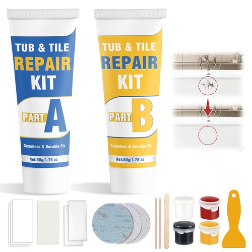 Bath enamel repair - enamel, kits