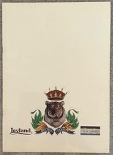 LEYLAND Royal Tiger Doyen Coach Sales Brochure c1984  Lit No.1045