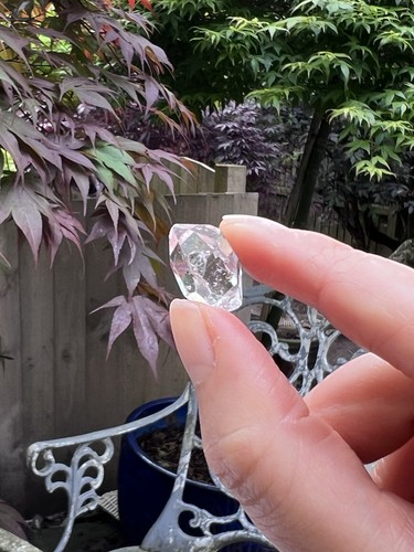 Herkimer diamond double water - double,